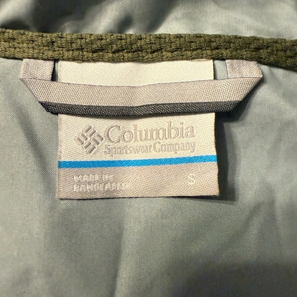 Columbia Sportswear Women's hooded nylon lightweight jacket in green Size Small - Picture 8 of 11